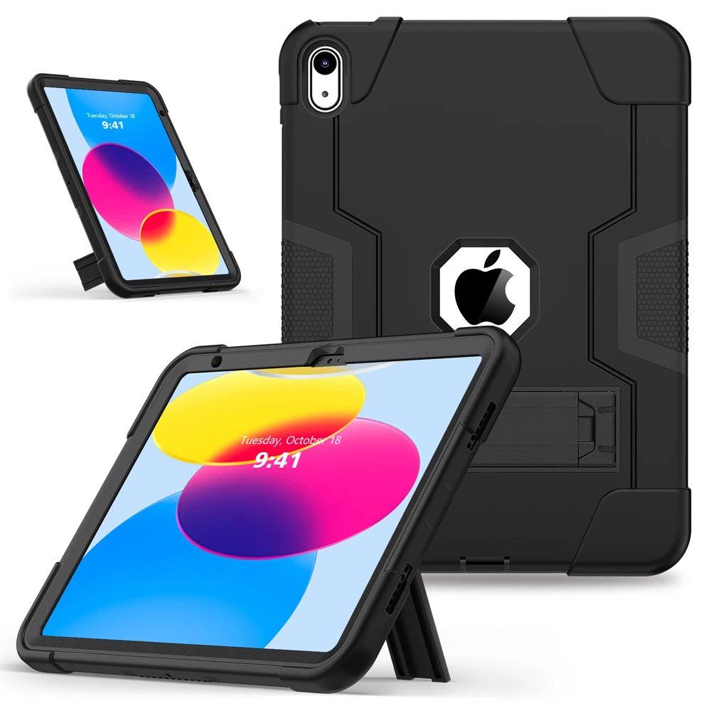 Case for iPad 10.2 9.7 Air 3 4 5 10.5 10.9 Pro 11 Mini 6 iPad 10th 9th 8th Generation Shockproof Kids Cover