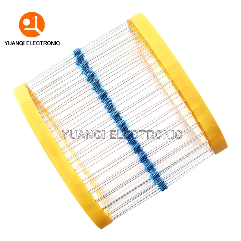 Metal Film Resistor 1/8W 1% 0.125W 1R-4.7M 100pcs