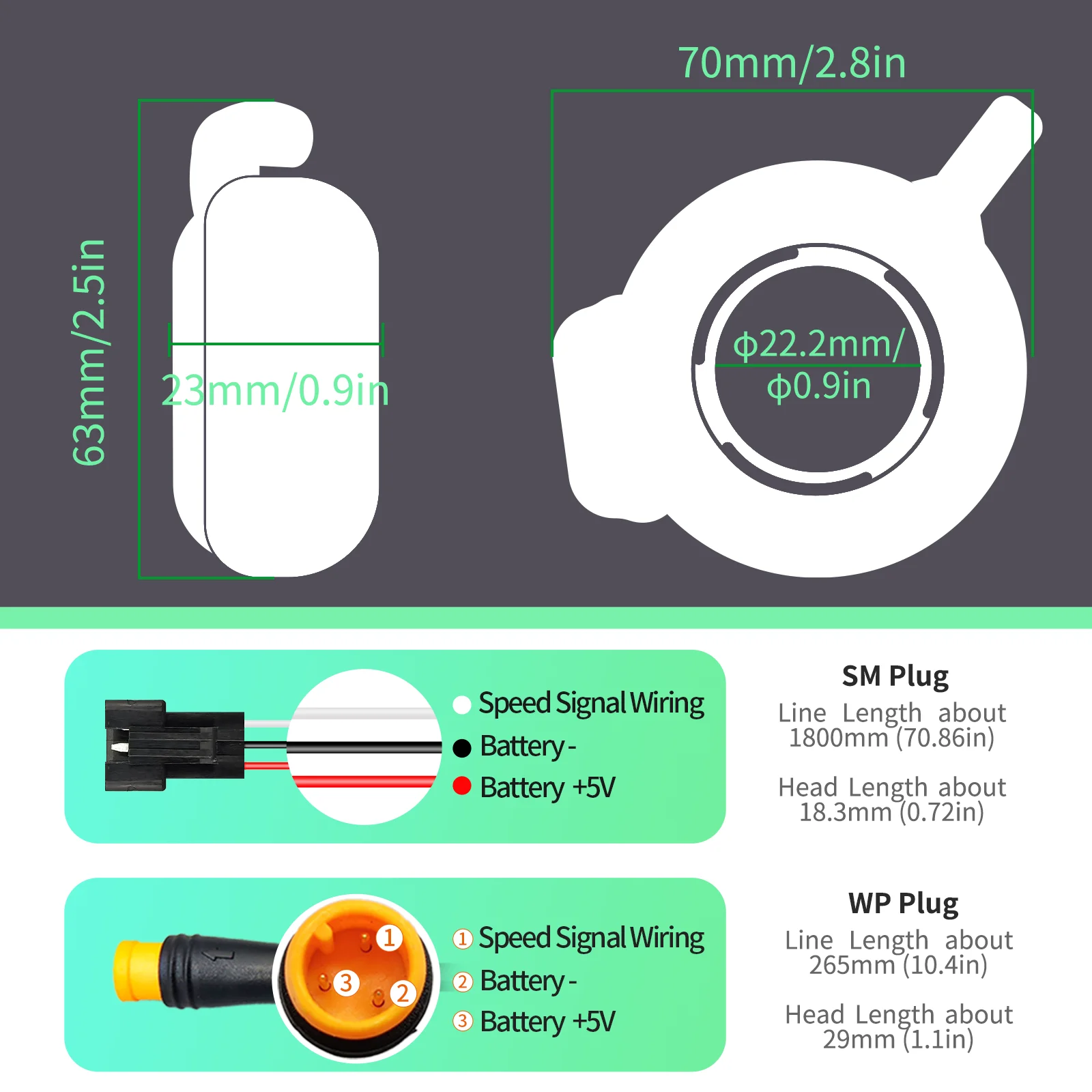 E-bike Throttle Conversion Kit with Handlebar Shifter - Versatile Electric Bicycle Upgrade