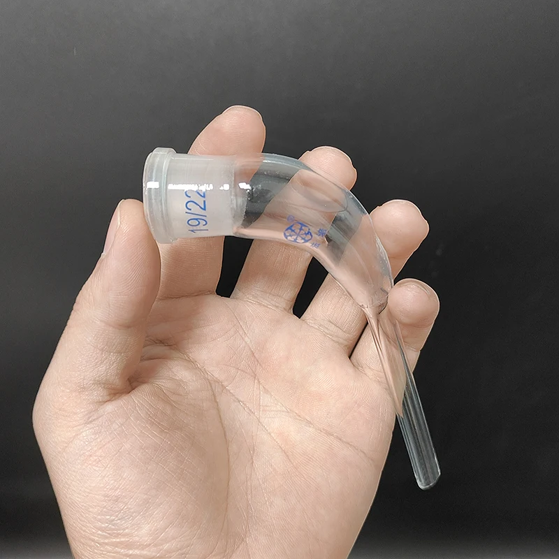 

FAPE Adapter,105 degree distillation joint 19/22,Tail pipe,Horn tube,Laboratory glass connector