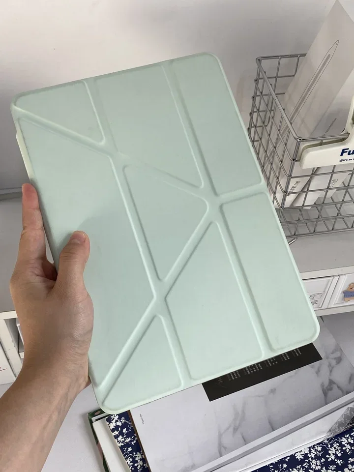 Acrylic Back Tablet Cover with Awake/Sleep Feature, Compatible with Various Models