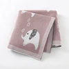 Classic Elephant Print Muslin Newborn Baby Cotton Boys & Girls Swaddle Blankets For 0-24 Months Knitted Infant Security Blankets 1