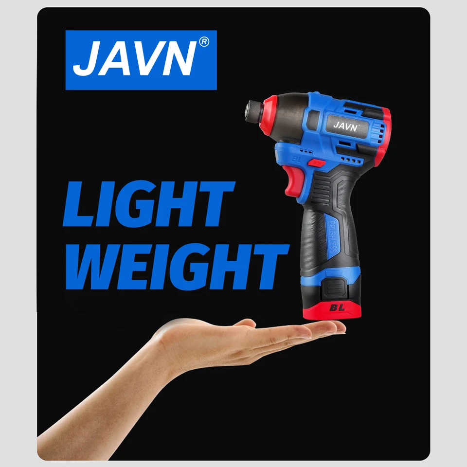 JAVN 16V Electric Drill Screwdriver 160N.m impact Driver cordless
