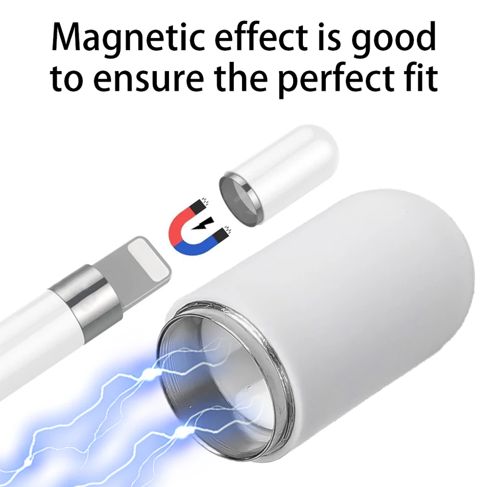 Magnetic Replacement Cap For Apple Pencil 1st Generation Tips Charging  Adapter Protector For Apple iPencil iPad Accessories - AliExpress