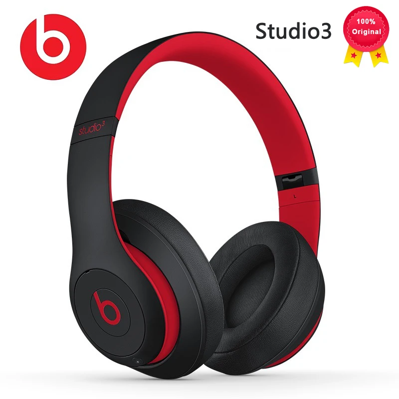 Original Studio3 Wireless Bluetooth Headphones Studio 3 Noise Cancelling Headset Music Sport Deep Bass Earphone Hands-free |