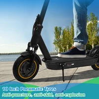 Trottinette électrique AOVOPRO Moteur puissant 30 ° Trottinette électrique pliable intelligente A1MAX TX01, vitesse élevée 45 km/h, longue portée, 42V14.5AH, pneus pneumatiques de 10 pouces 6
