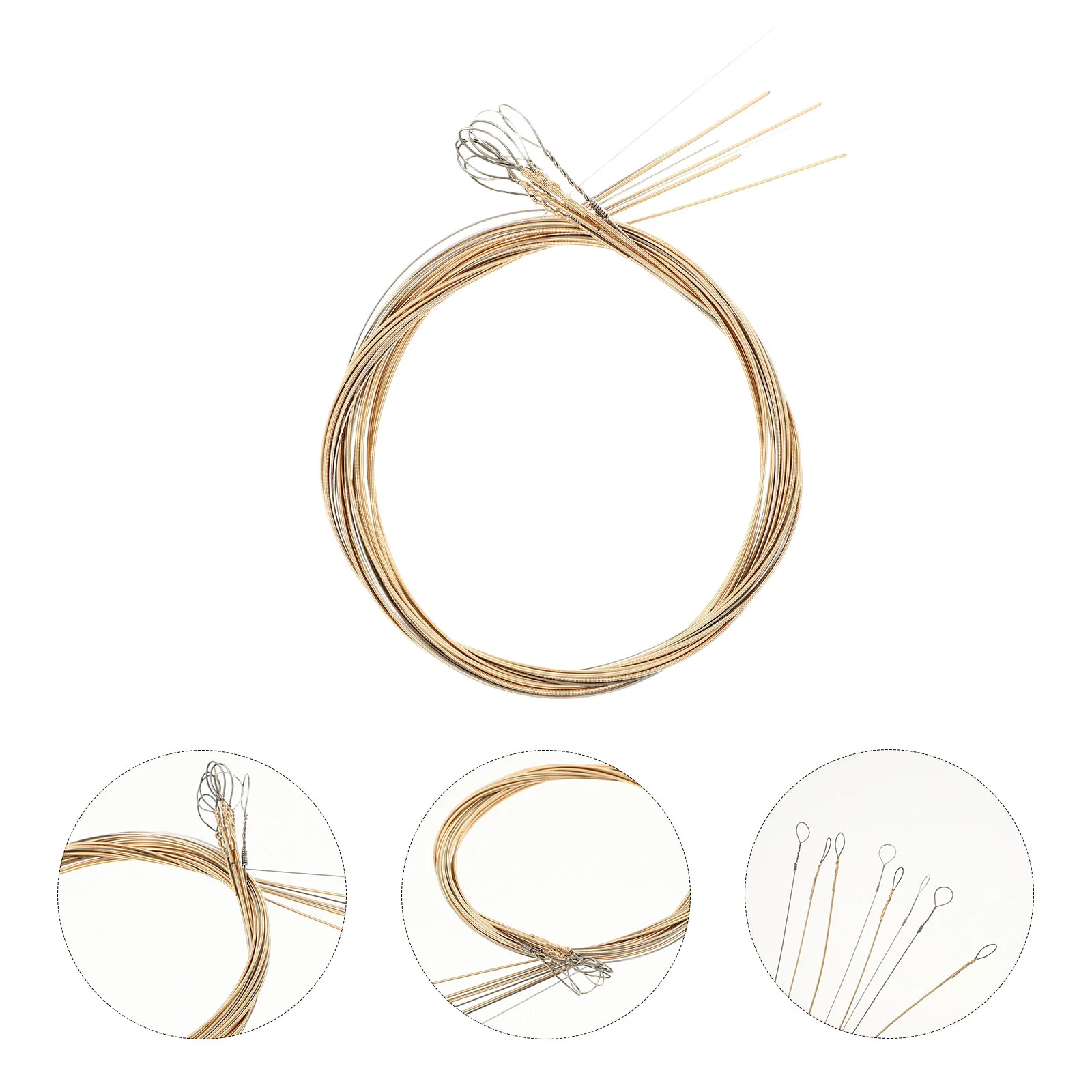 

Classic Guitar 8 String Mandolin Strings Old Fashioned Kit Replacing Accessories