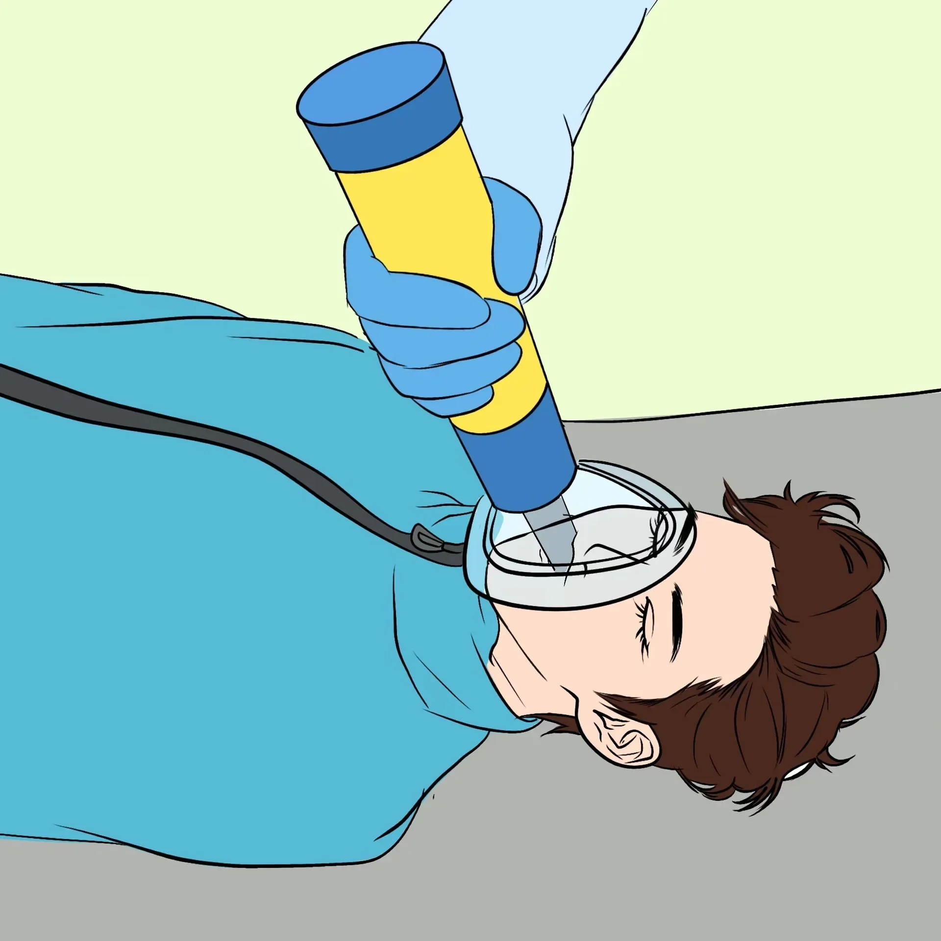 Anti-Choking CPR Mask for Emergency