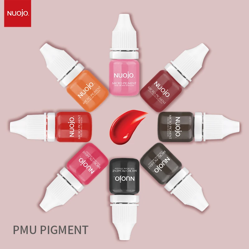 FAMISOO Permanent Makeup Pigments PMU Tattoo Ink Lip Pigment Permanent Makeup With REACH Certificate