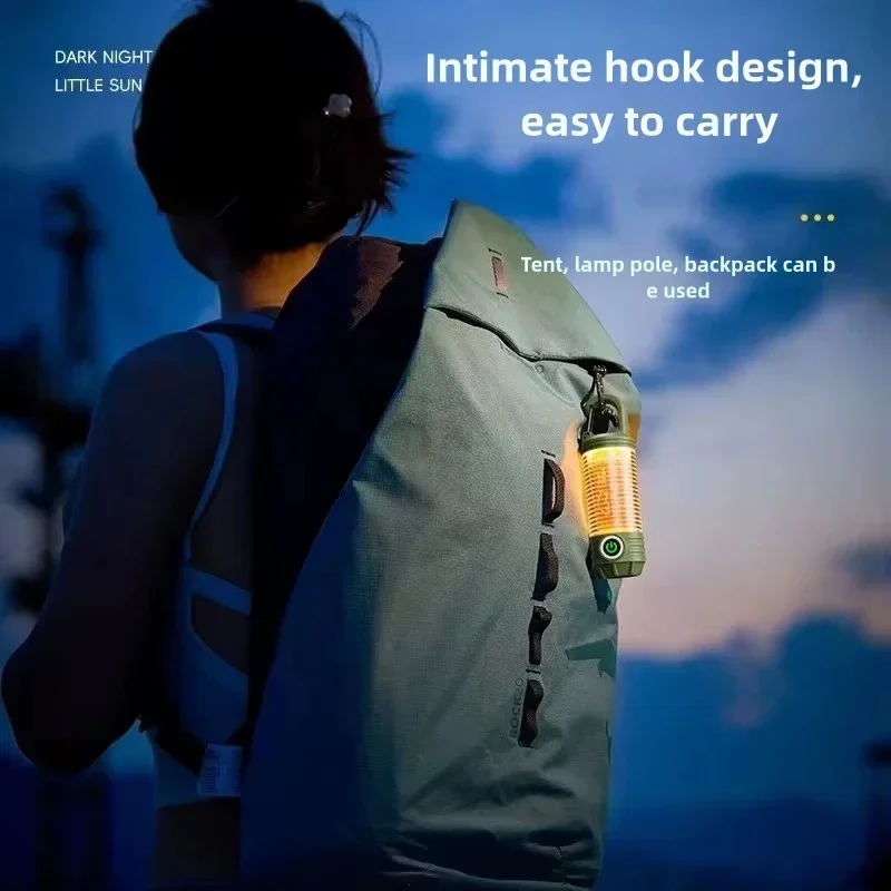 Multi Functional Outdoor LED Camping Lights Rechargeable Flashlights Portable Night Lights Waterproof Travel Tent Light camping light portable flashlight camping lamp camping lantern portable torch