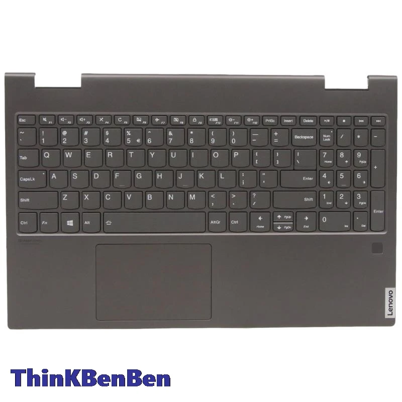 

Клавиатура с английской раскладкой для ноутбука Lenovo Ideapad Yoga C740 15 15IML 5CB0U43812