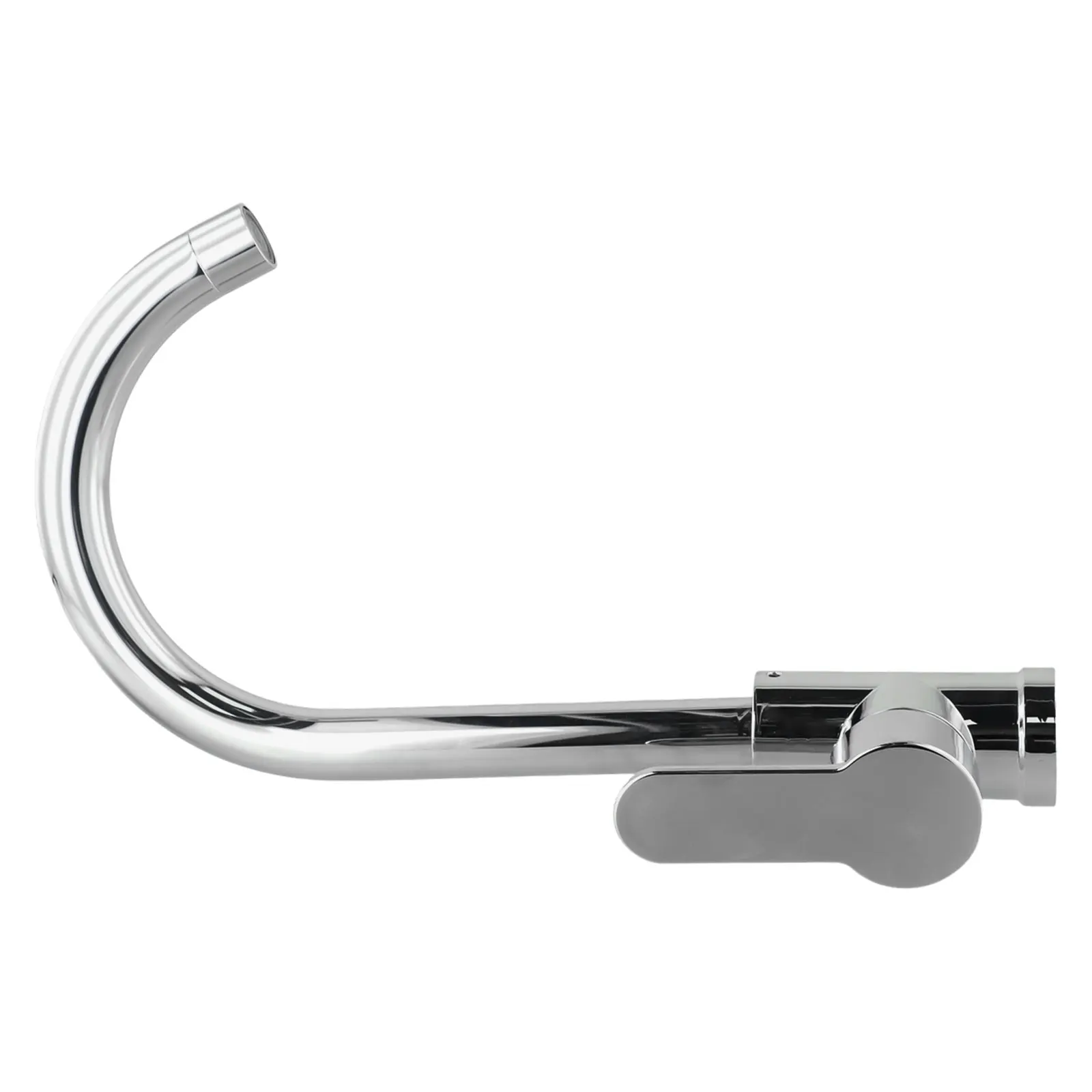 

1 кухонный кран из матовой нержавеющей стали, вращающийся на 360 °, в виде лебедя