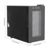 Reptile Incubator 50-104°f Adjustable Digital Lab Incubator Galvanized Plate Reptile Egg Incubator for Lizard Snake Maned Lion