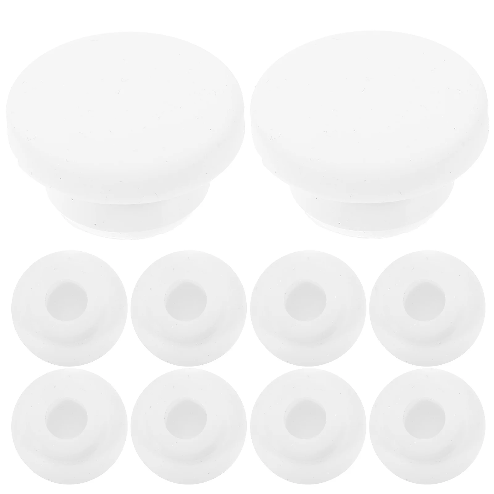 

Washbasin Overflow Sealing Cover Side Hole Plug Bathroom Cabinet Sink Full Water Outlet Round (20mm) 10pcs Cap Trim Tub Drain