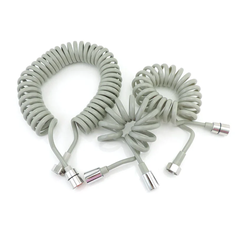 

2m 5m Flexible Spring Shower head Hose tube plastic Water Toilet Bidet Sprayer Telephone Line soft Hoses bathroom Accessories s