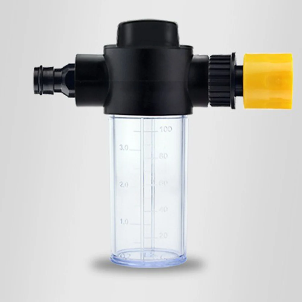 Description Picture 5 of item100ML Water Foam Pot Garden Hose Foam Lance Clean Washing Foamer Car Wash Water Gun Soap Foam Spray Bottle Cleaning Tool