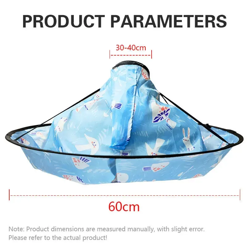 Haircut Cape Hairdressing Cape Beauty Salon Apron Hairdressing Bibs Foldable Kids Hairdressing Apron Children Colorful Hair Cutting Cape Salon Hairdresser Cloak Umbrella Cloth Barbershop Accessory