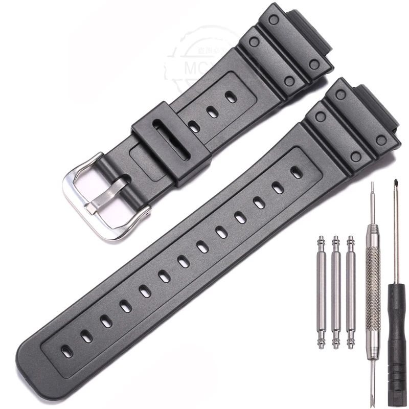16mm Resin Strap with Pin Buckle - Durable and Stylish Band Bracelet