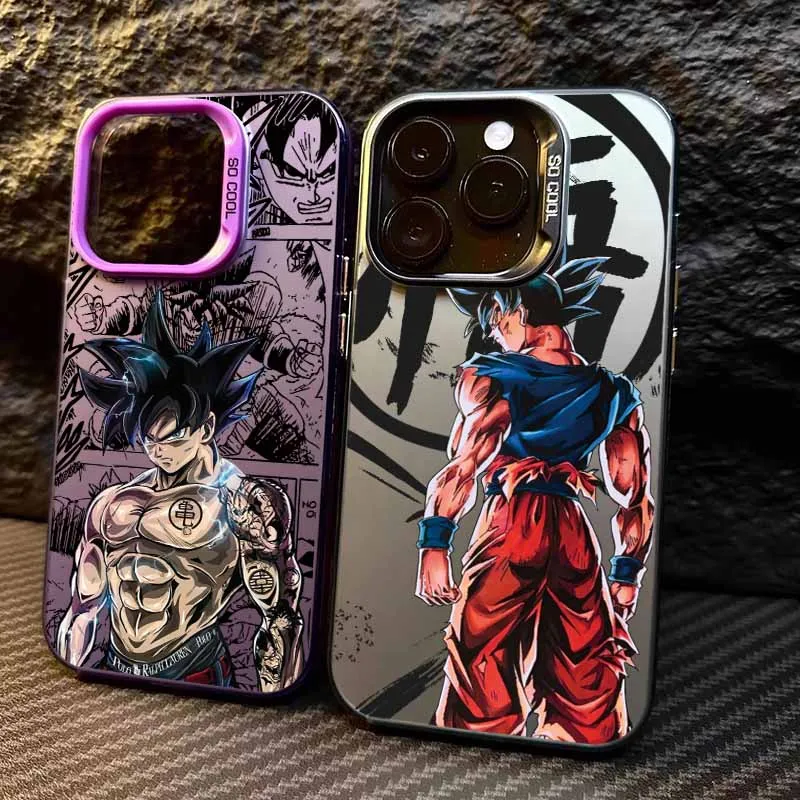 Cool GokuS Anti-Fall Matte Phone Case - Sleek and Durable Back Cover