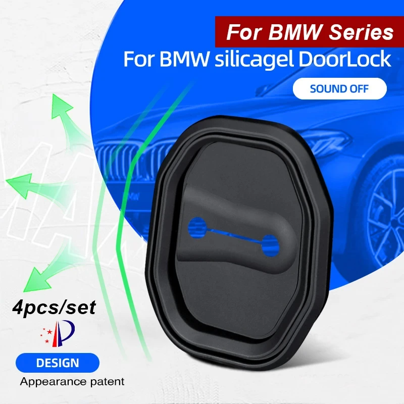 

Silicone Car Door Lock Cover Protective Case For BMW 1 2 5 6 7 Series 6GT X1 X2 X3 X4 X5 X6 X7 X5M X6M XM X7 M5 ix3 Accessories