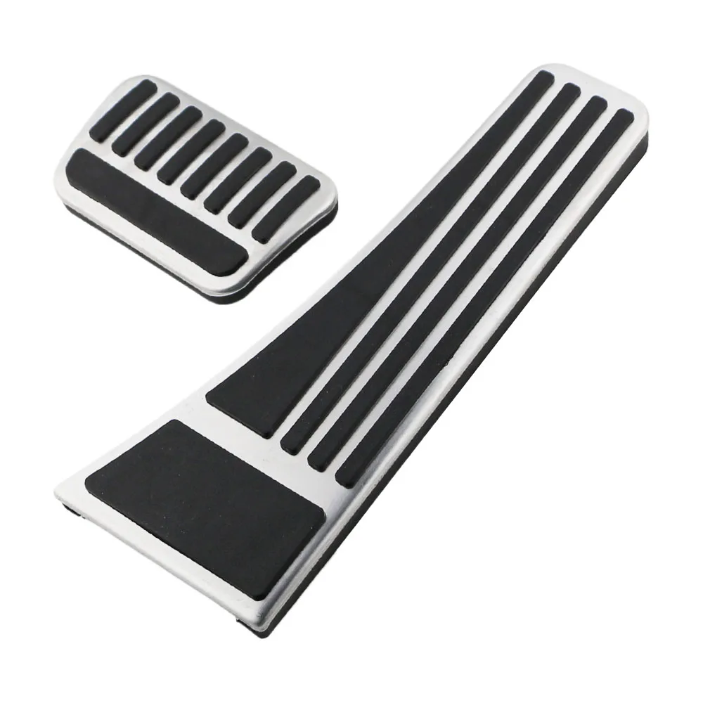 Stainless Steel Car Accelerator Brake Pedal Covers Anti-skid Car Foot Pedas Pad Acc. BYD Seal U Sealion 06 07 +