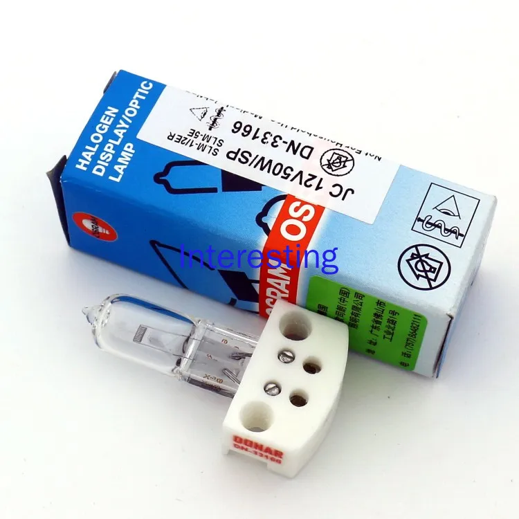 12V50W SLM 眼科スリットランプ顕微鏡電球 SLM-1/2 SLM-5E 64610