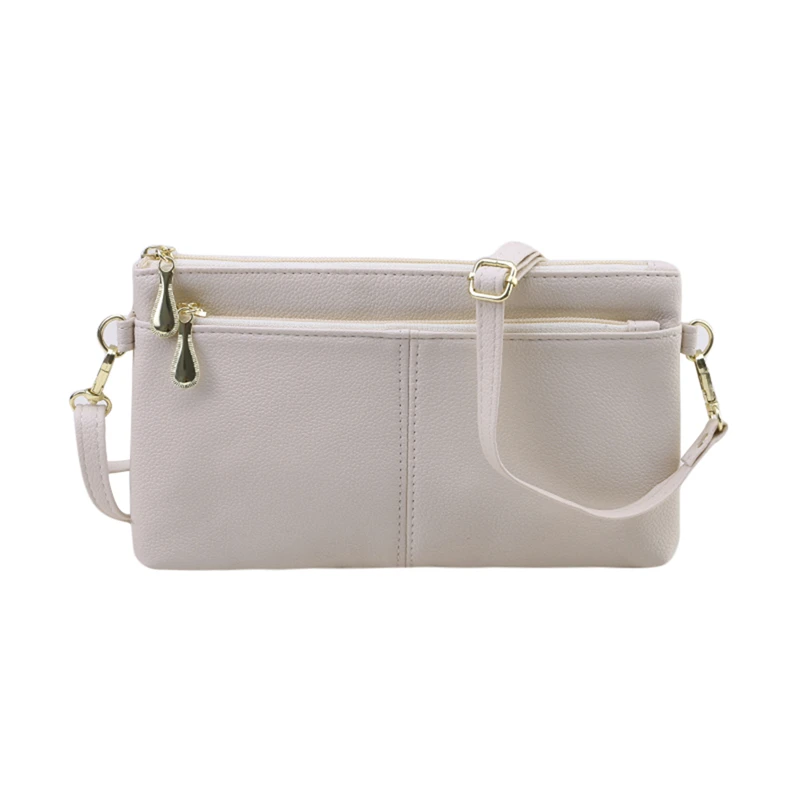 

2024 Высококачественная сумка через плечо из искусственной кожи, Женская сумочка, модная дизайнерская сумка-мессенджер на плечо, простая ручная сумка-тоут с мягким лицом