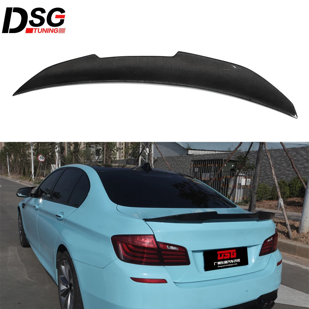 Carbon Fiber Spoiler For Bmw 5 Series F10 M5 Sedan 20102016 Rear