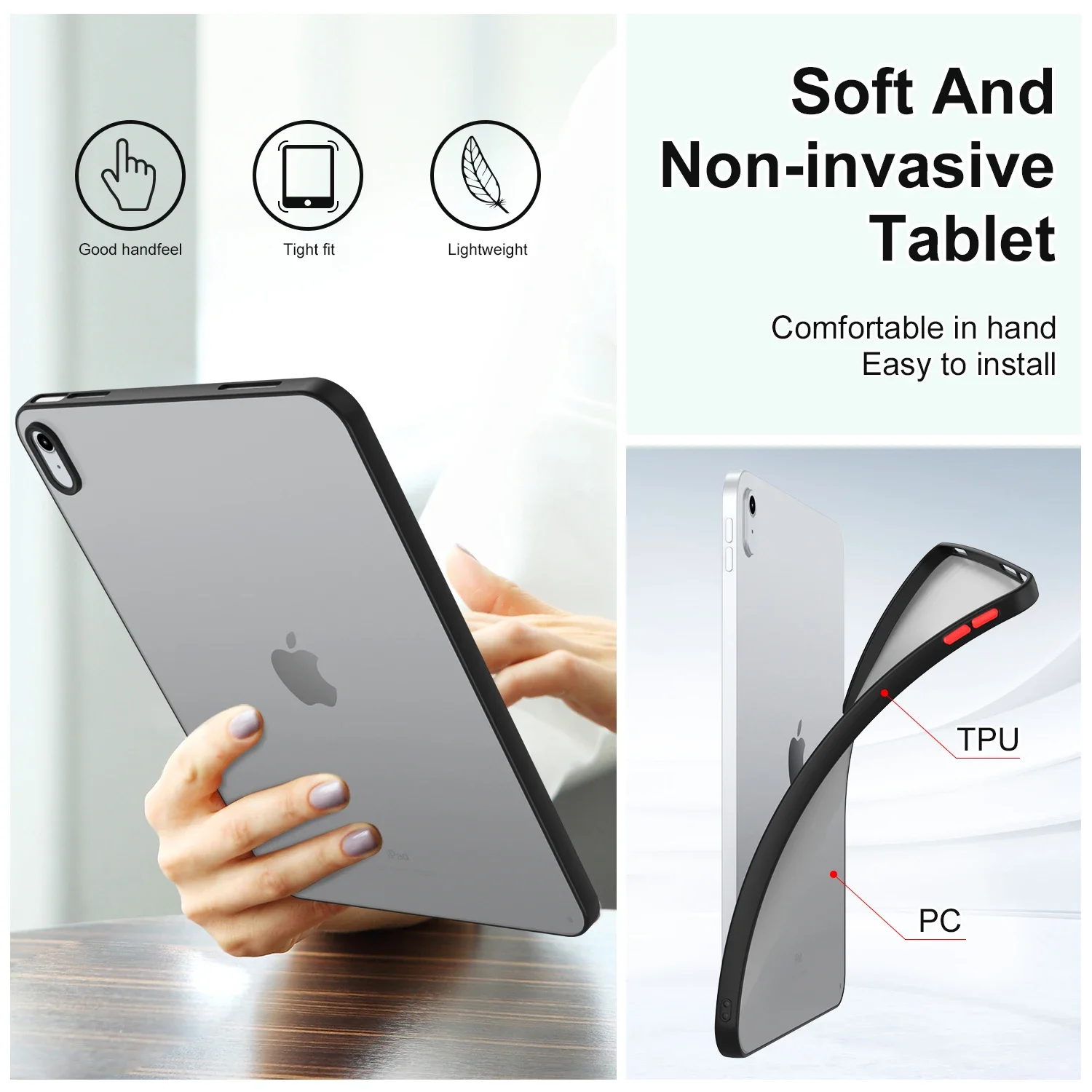 Versatile TPU Protective Tablet Case Cover