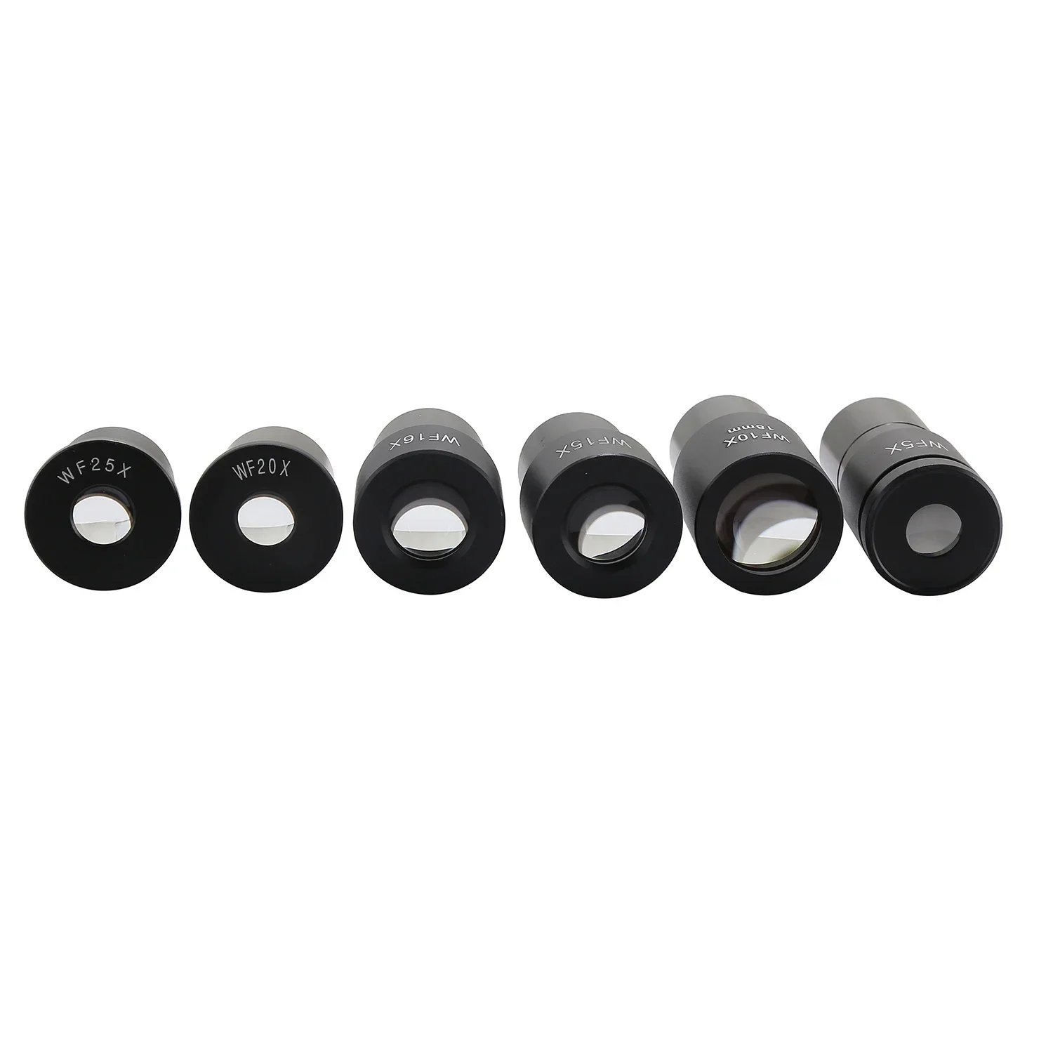 Biological Microscope Eyepiece School Science Educational Optical Microscope Glass Lens WF5X WF10X WF15X WF16X WF20X WF25X 6