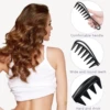 Barber Men Oil Comb Wide Tooth Shark Plastic Comb Hair Clipper Curling Salon Home Hairdressing Comb Massage Barber Stlying Tools 5