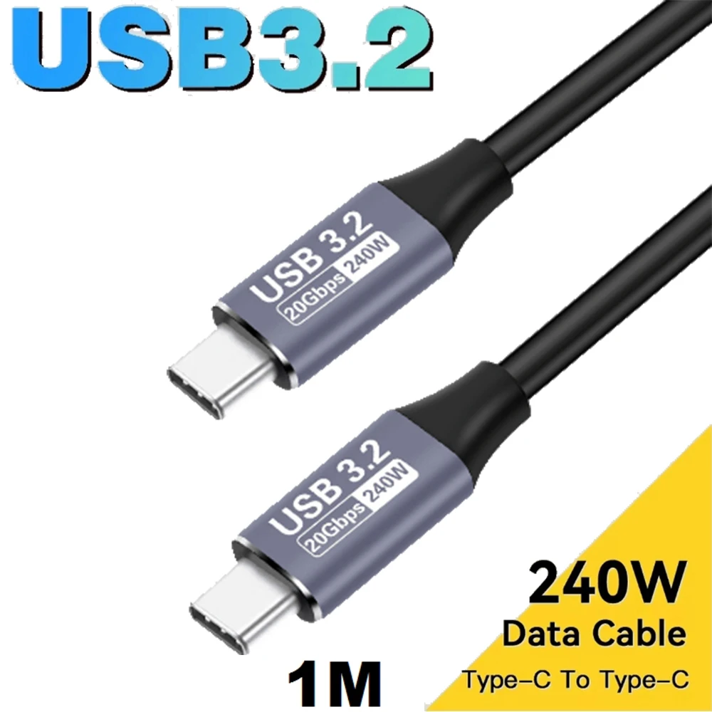 ตัวเลือกสินค้า สายชาร์จ USB-C 240W รองรับ Thunderbolt 4 ความเร็วสูง