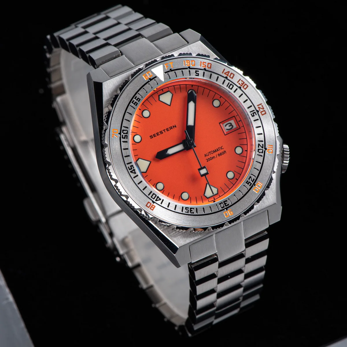 SEESTERN 2022 New Diver Watch For Men SUB600T Automatic NH35