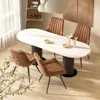 Modern Dining Chairs Set of 4, Comfy Dining Room Chairs with Thick Cushions, Upholstered Fabric Kitchen Side Chairs 1