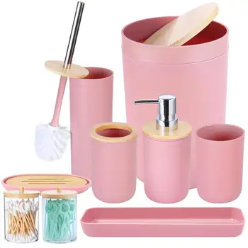 Bathroom Accessories Set with Dispenser 1