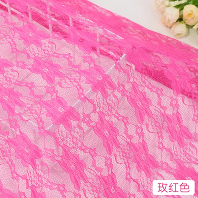 

1.5M*1M Jacquard Lace Fabric Diy Sewing Dense Mesh Yarn Background Banquet Dresses Wedding Stage Costume Sarees Accessories SE35