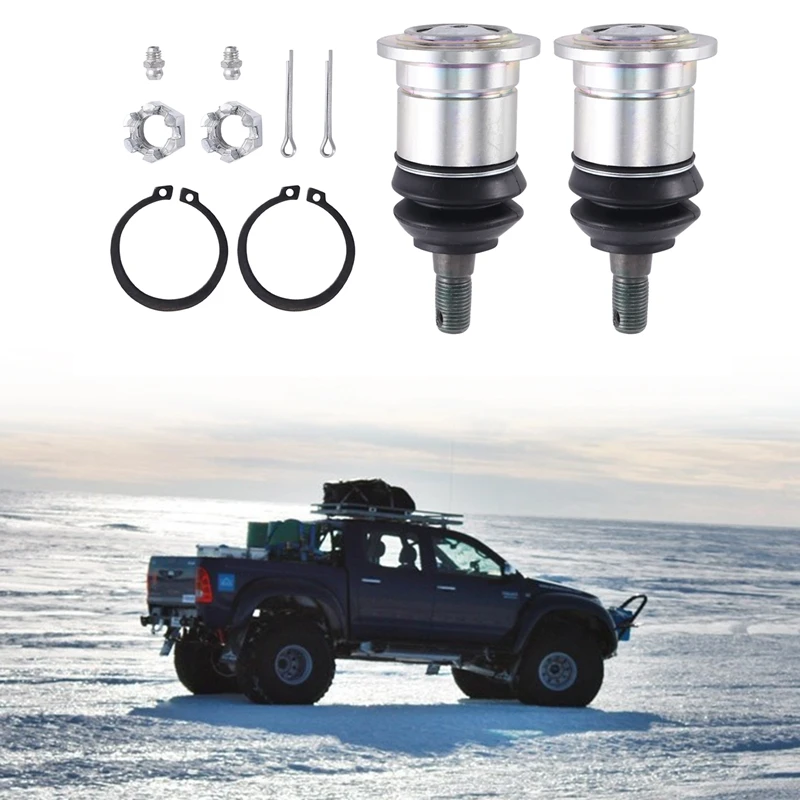 

1Pair 25Mm Extended Ball Joint Parts Accessories For Toyota Hilux 2005+ KUN25 KUN26 GGN25R(43330-KUN25)