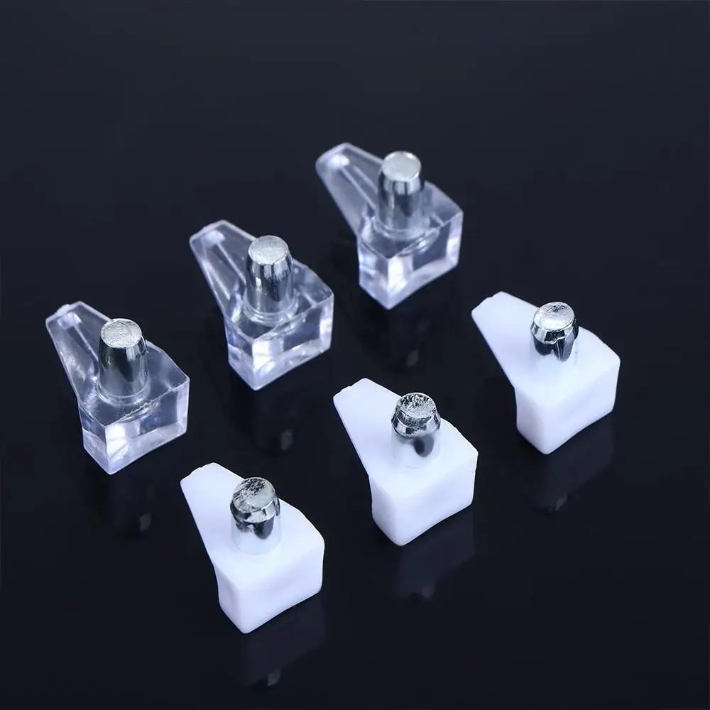 Supporti per Scaffali in Plastica e Legno, Perni e Staffe per Armadi e Credenze, Accessori Hardware per Mensole