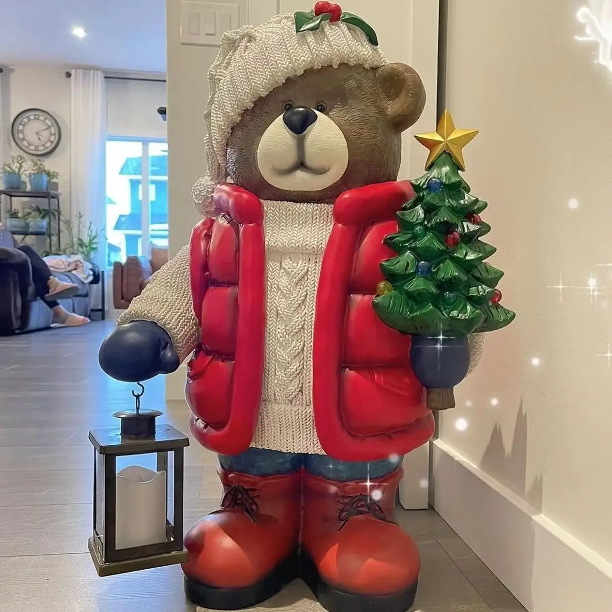 Decoración Navideña Costco Osos De Peluche Adornos Navideños De