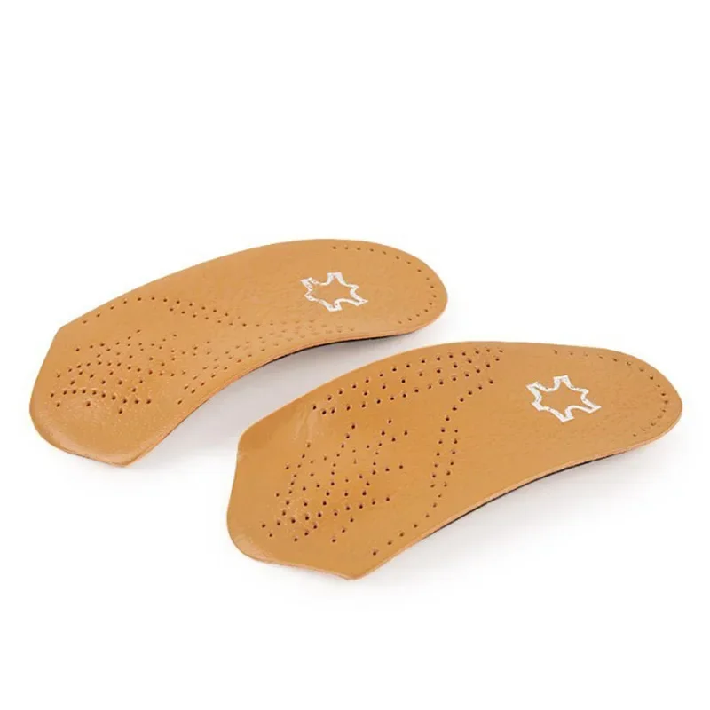 Shoe insoles sport insoles orthopedic insoles sport orthopedic insoles sports insoles Orthopedic Half Insole Arch Support Shoes Insoles for Feet Plantar Fasciitis Shoe Pads Quality Cowhide Comfort Inserts Cushion