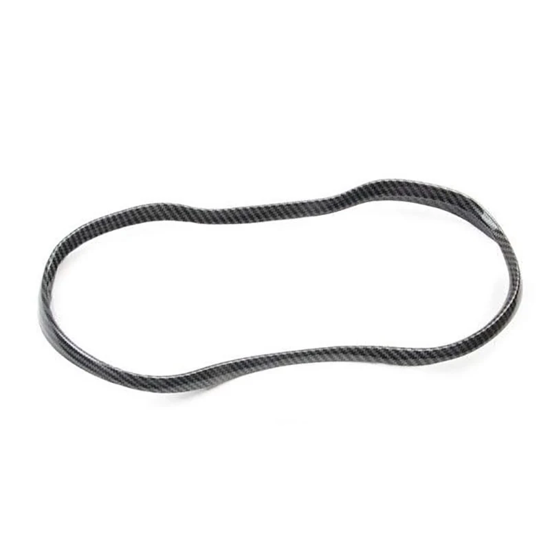 

for Dodge Charger 2015-2021 Car Carbon Fiber Dashboard Meter Panel Frame Cover Trim Decoration Sticker Accessories