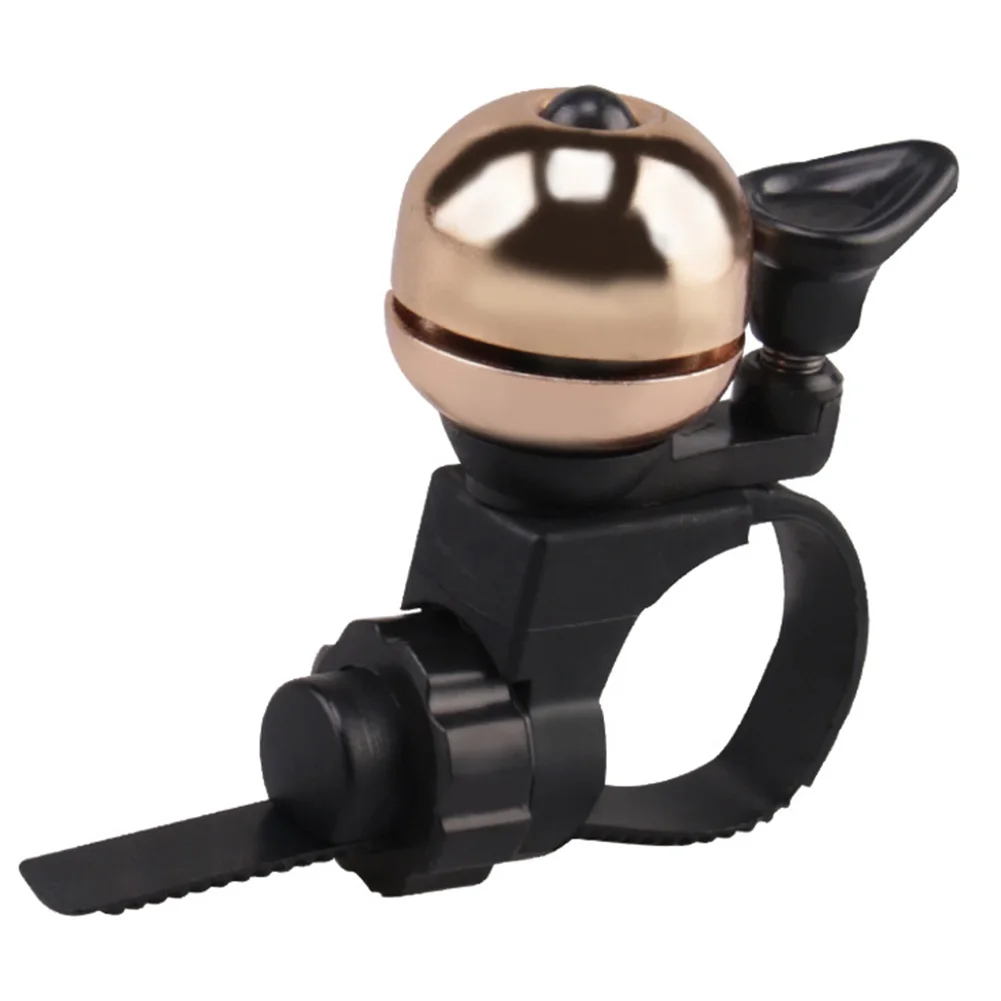 

MTB Bicycle Bike Cycling Handlebar Bell Copper Safety Bell Ring Horn Sound Alarm Crisp Loud Increases Driving Safety Equipment