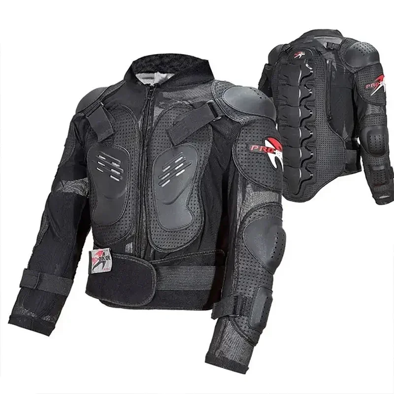 PRO-BIKER Motorcycle Off Road jacket MTB Armor Armour jacket Full Body Armor Motorcross Scooter Protector Gear Jackets