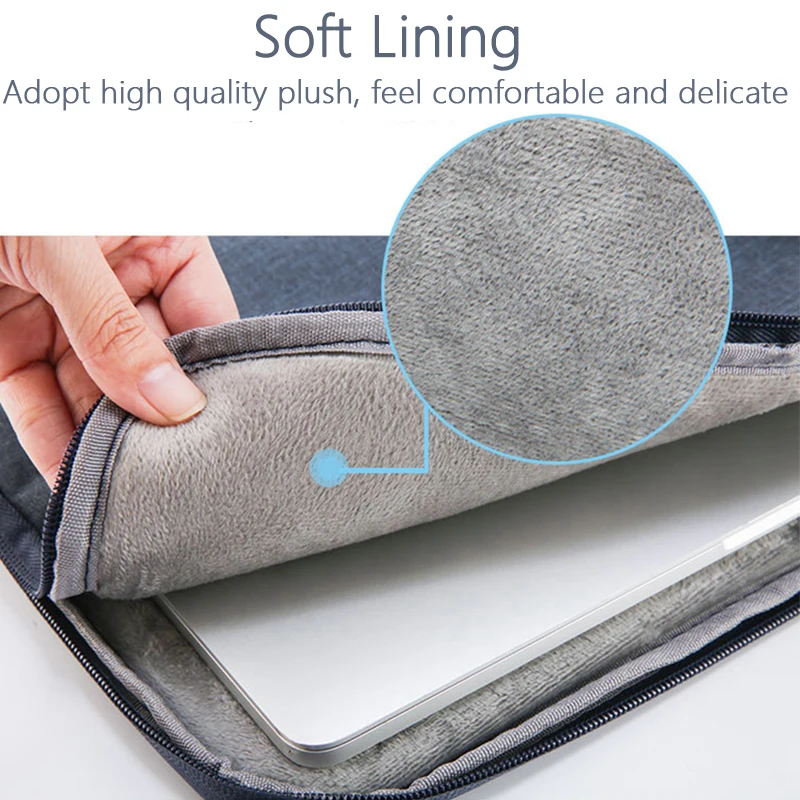 Funda Bolsa de Manga para Xiaomi Pad Pro 11 Polegada Tablet Bolsa Bolsa Bolsa Bolsa Capa Zipper Cases para mi Pad Pro 2023 Capa - Imagem 4