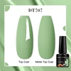 MEET ACROSS 7.3ml Gel Nail Polish Vernis Summer Simple Green Series UV Gel Nail Varnish Semi Permanent Nail Art Manicure 4