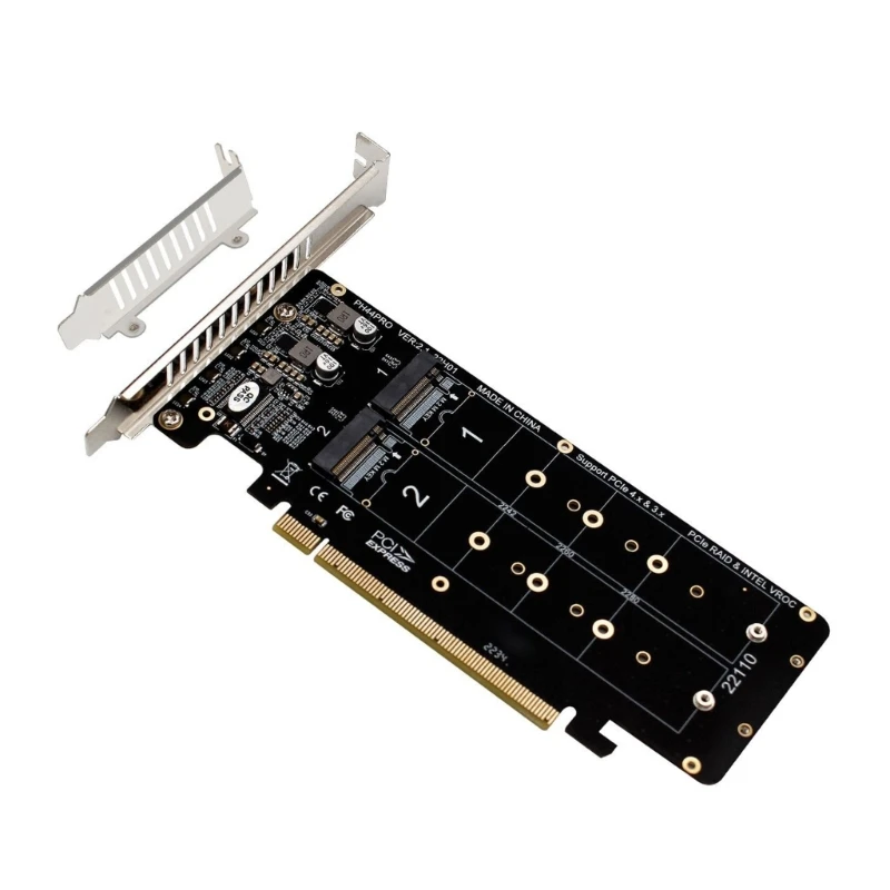 

Четыре диска для M.2 PCIE для Card Mini PCI-E X16 для твердотельного накопителя M.2 M-key NVMEx4
