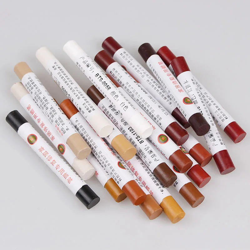 Wax Wooden Furniture Floor Repair Pens Damaged Scratch Wood Repair Crayons Scratching Post Materials wood repair pens