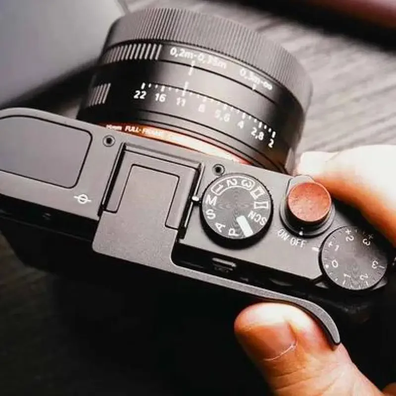 ソニーrx1rm2rx1rii rx1rx1r限定版用の新しい高品質メタルカメラサム