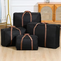 Large Capacity Clothes Storage Bags Non-woven Fabric House Clothing Pack Bag Durable Move Luggage Organize 1