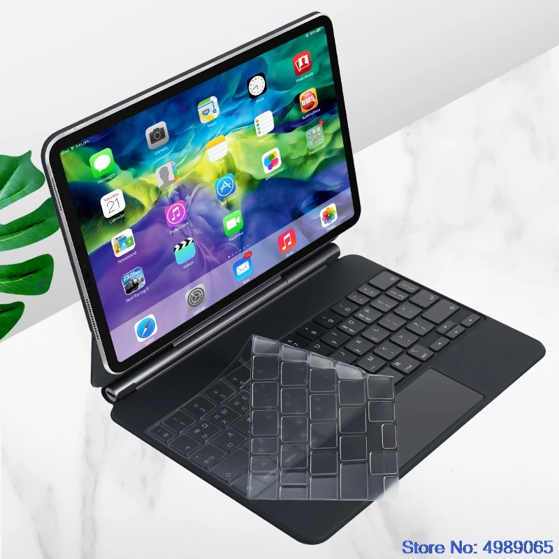 Euro US for Apple Magic Keyboard iPad Pro 12.9 / iPad Pro 11 Pro11 TPU Keyboard Cover Protector Skin